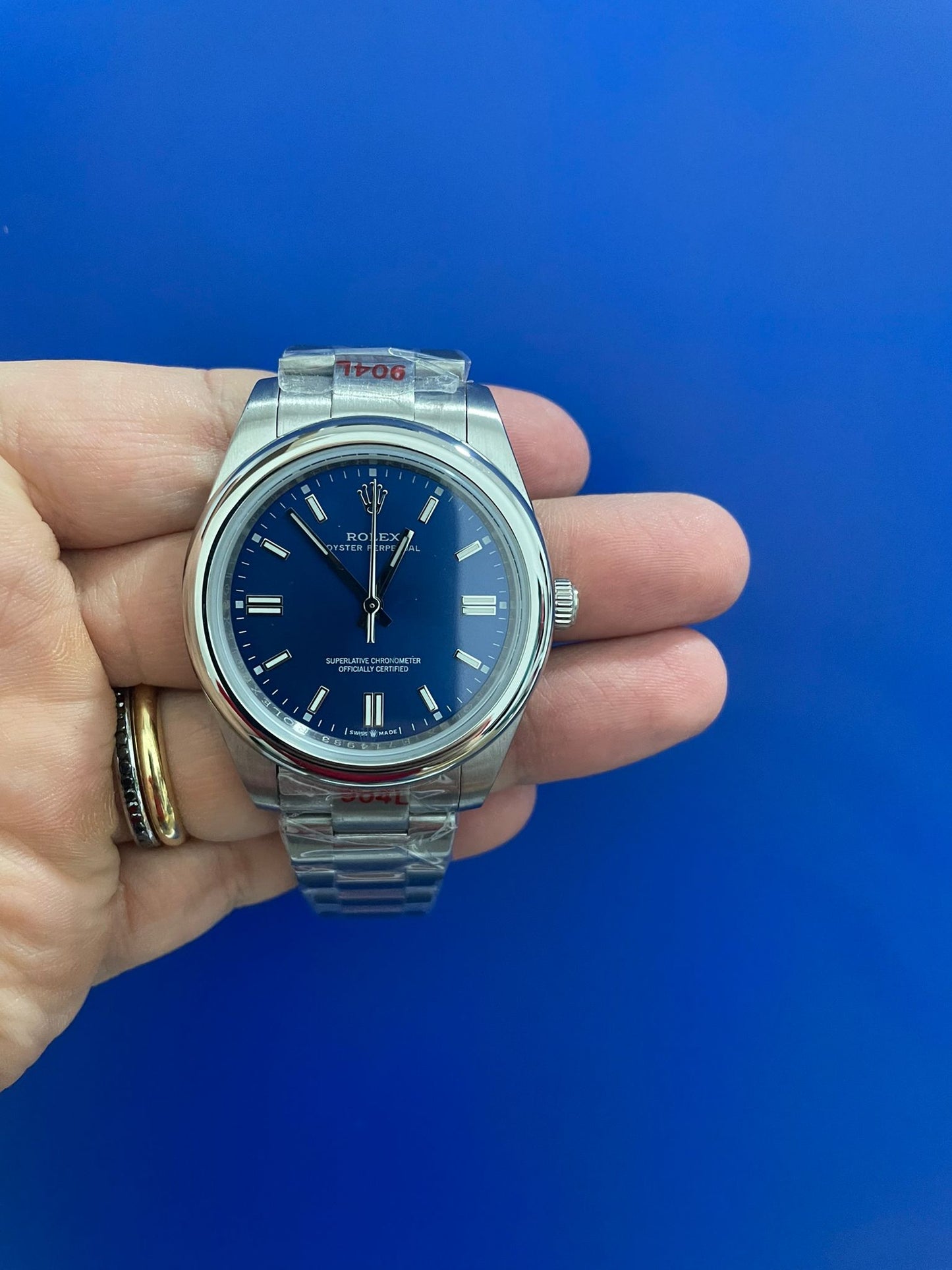 Oyster Perpetual Blu