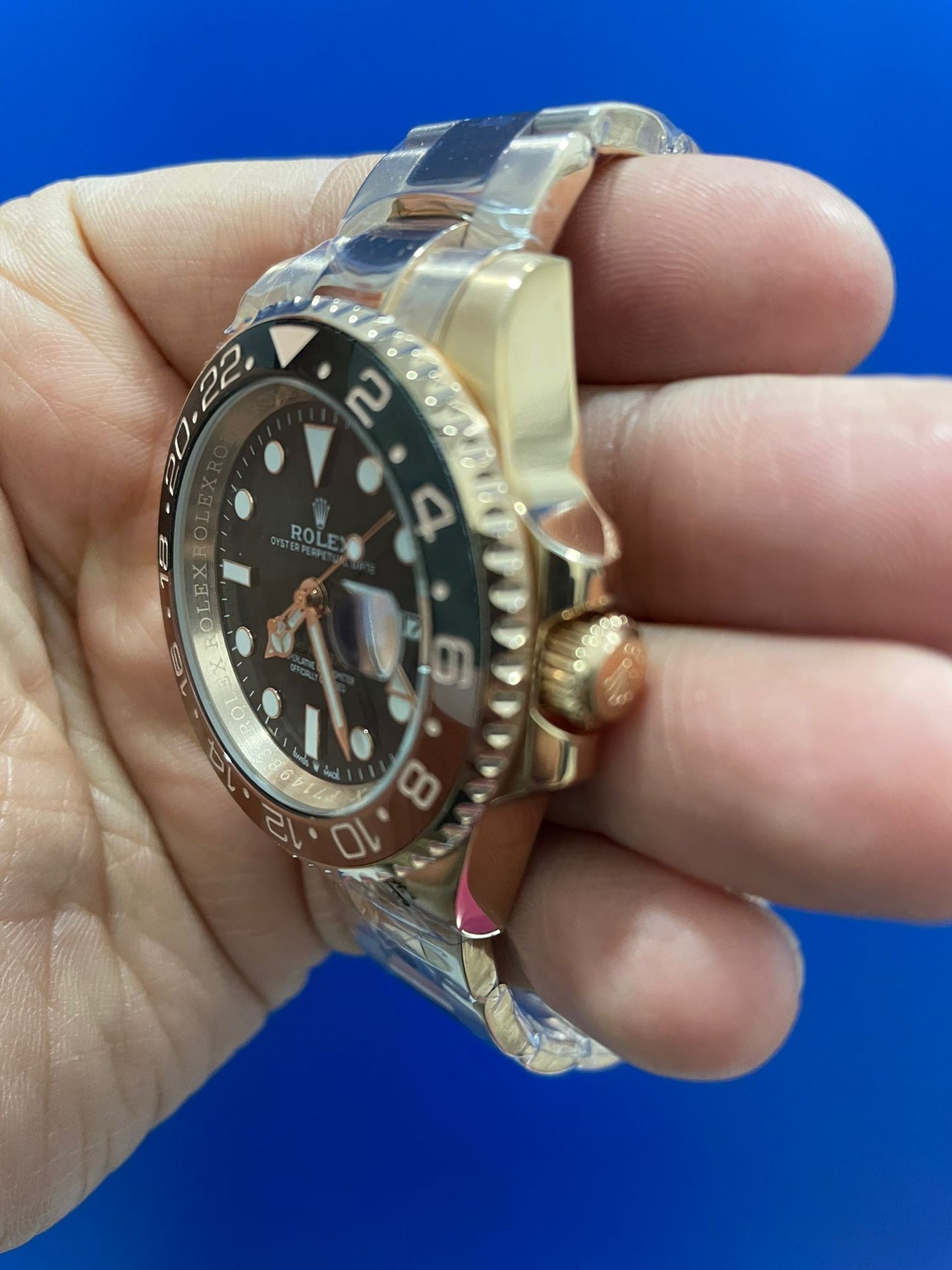 Gmt master II Oro Rosa