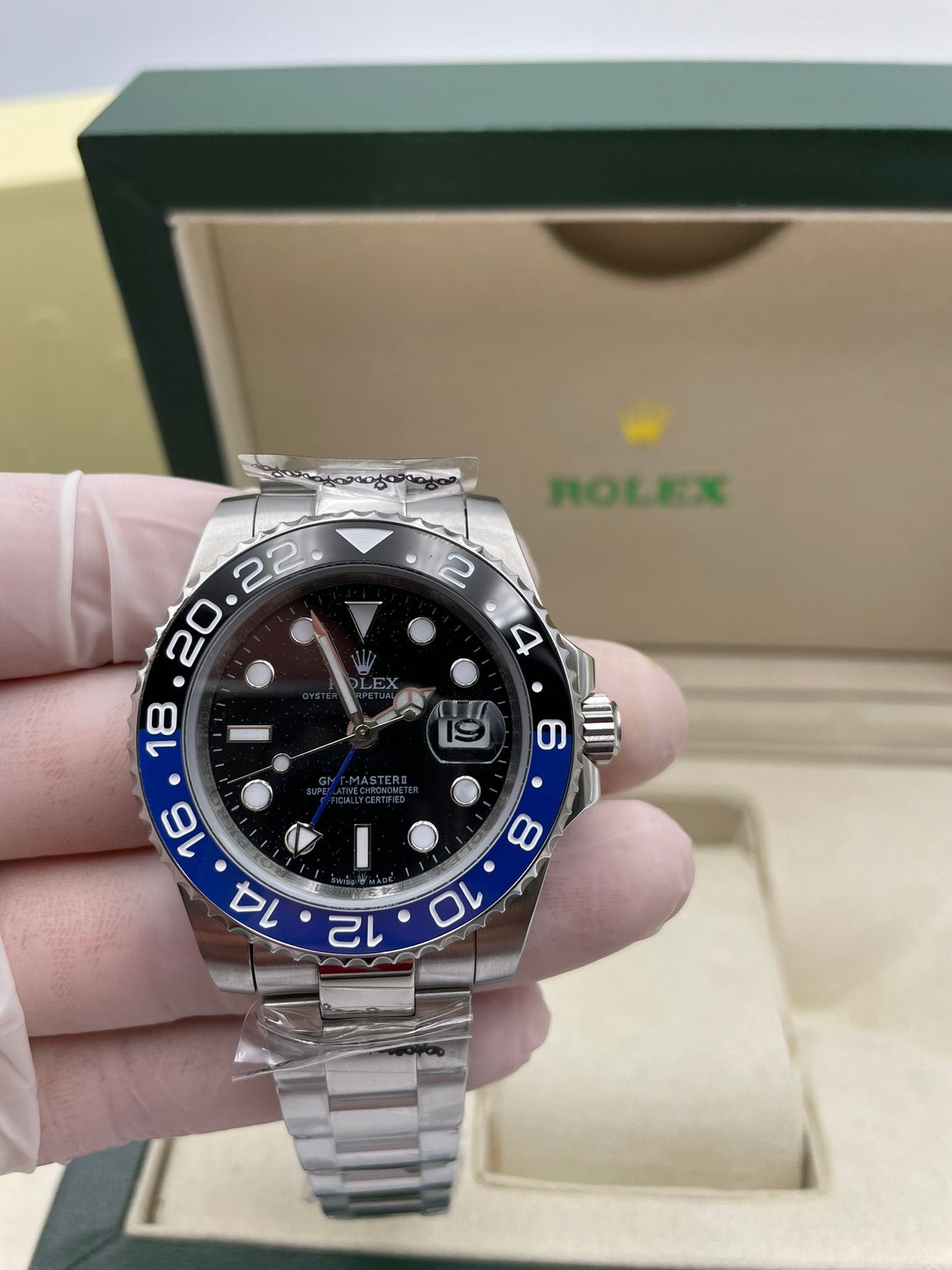 Gmt master II Batman Oyster