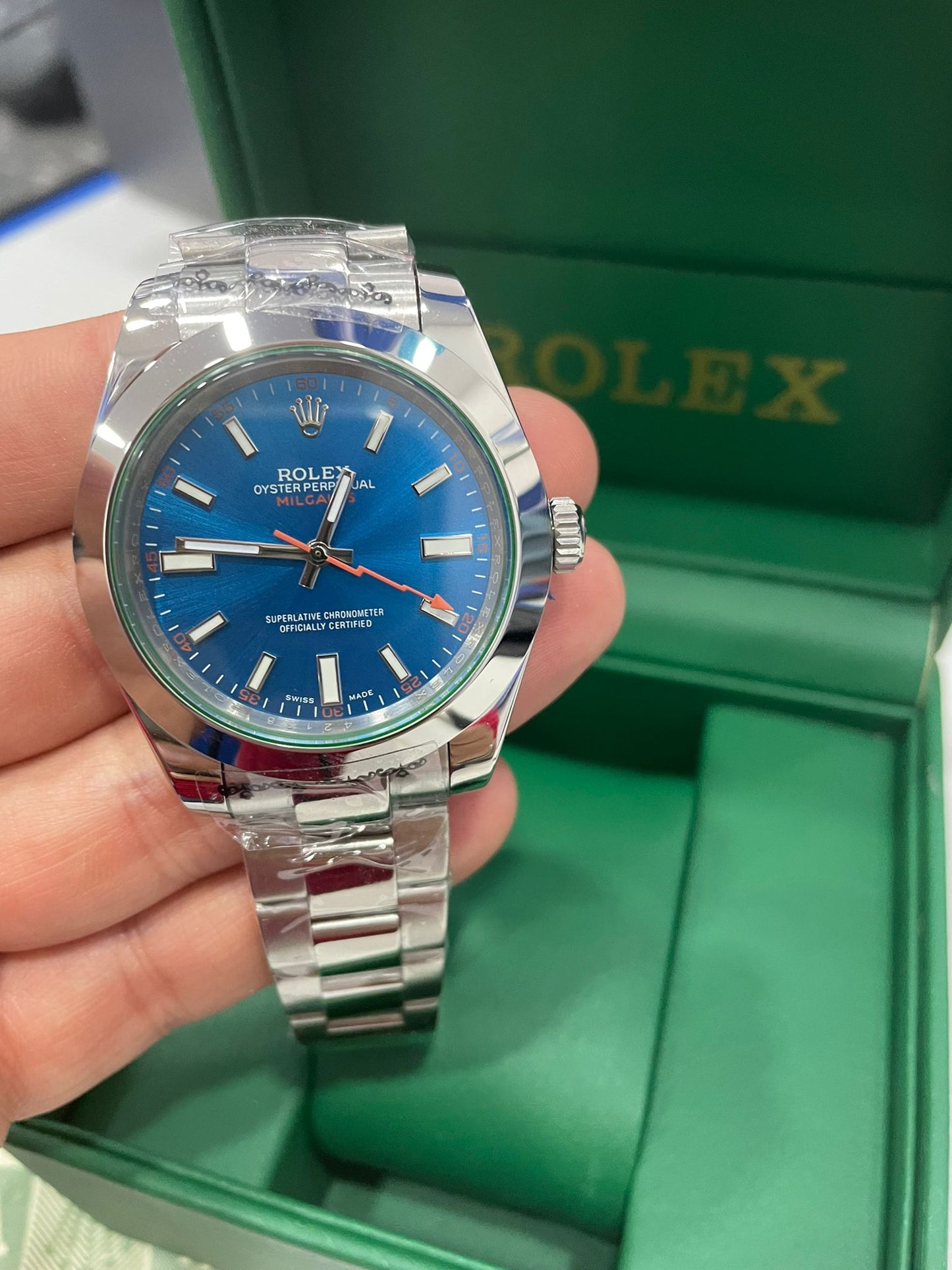 Milgauss Blu