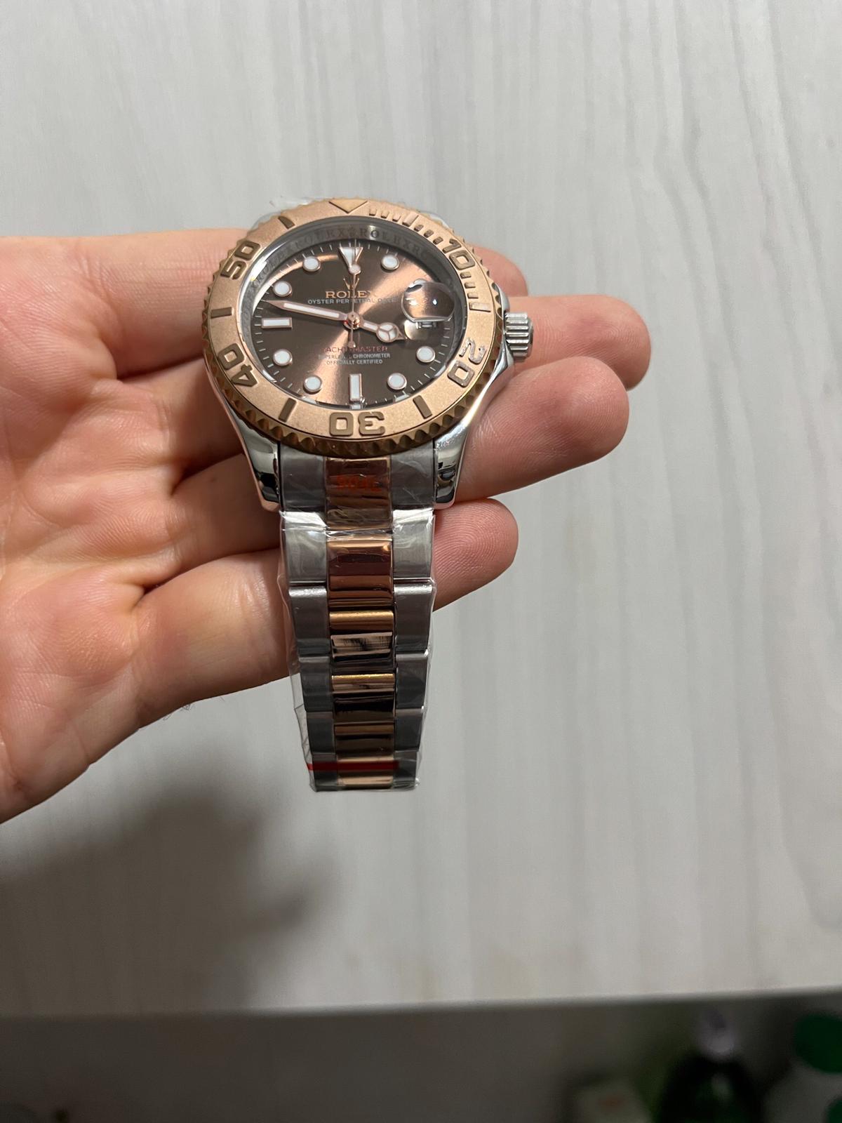 Yacht-Master Acciaio e Oro Choccolate