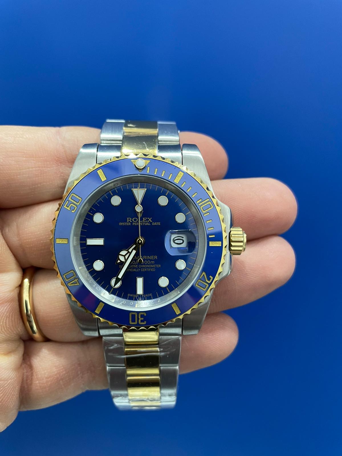 Submariner Acciaio e Oro Blu