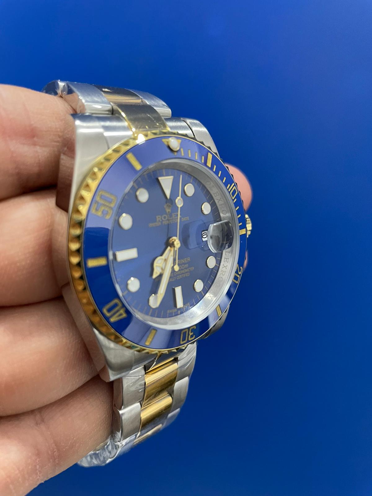 Submariner Acciaio e Oro Blu