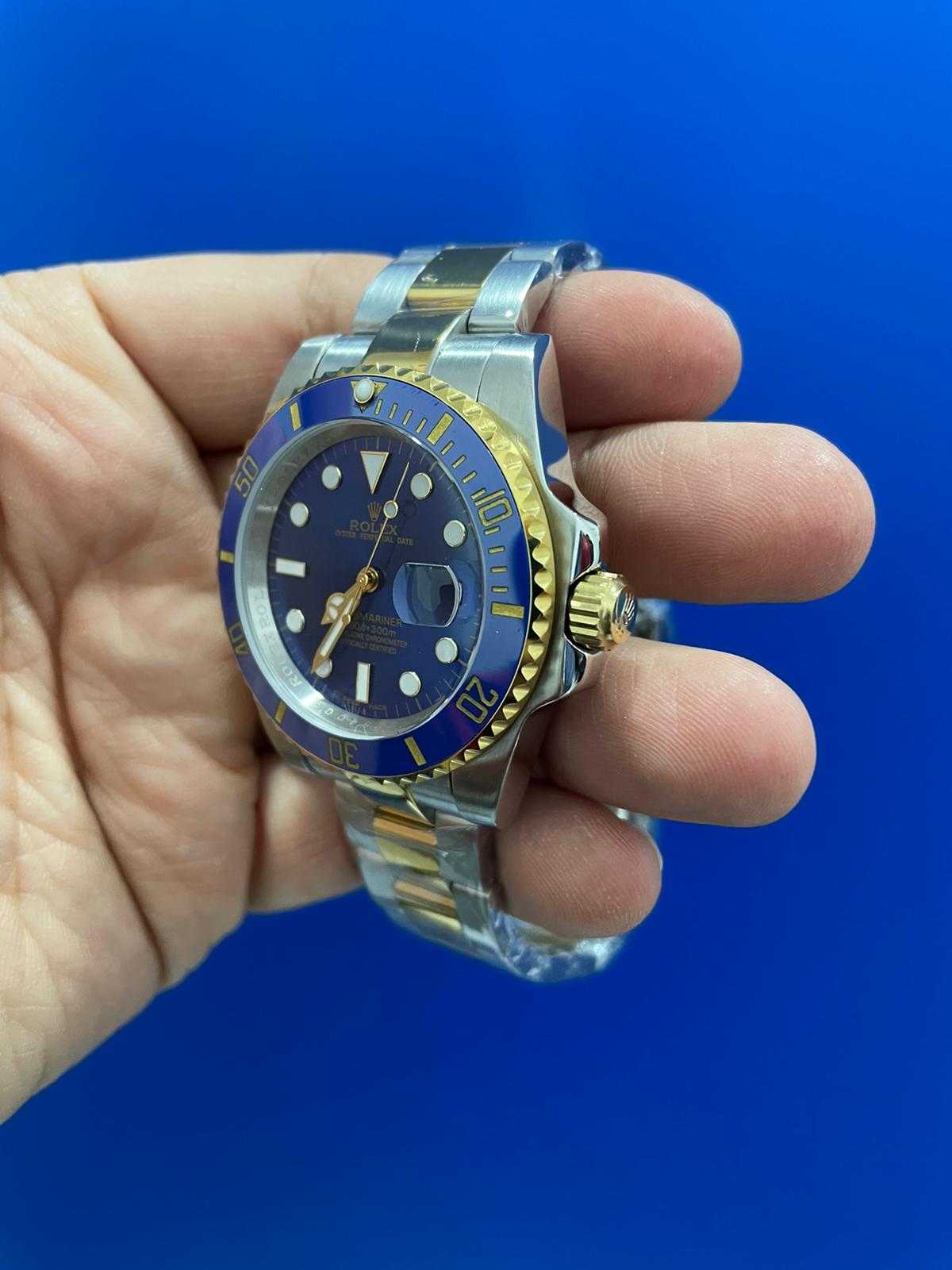 Submariner Acciaio e Oro Blu