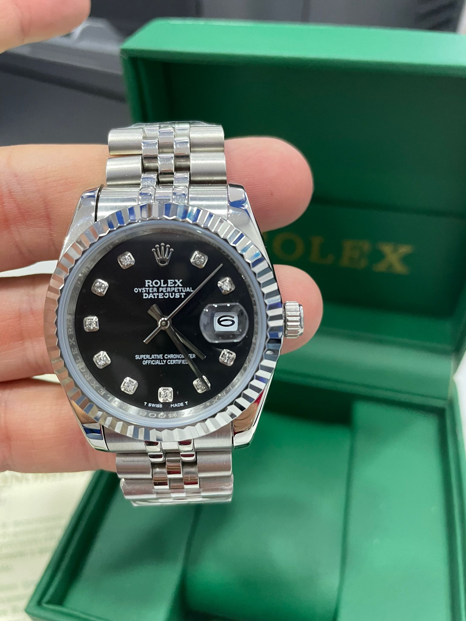 Rolex diamantato on sale