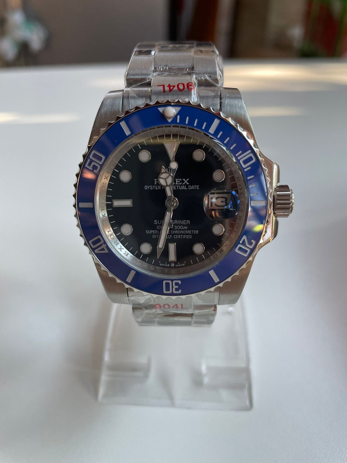 Submariner Ghiera Blu